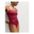 Tummy Control Sheen Wired Bandeau Swimsuit