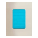 Turquoise Memory Foam Bath Mat