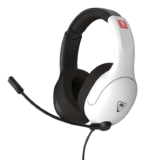 Turtle Beach Airlite Fit Black and White Wired Gaming Headset with Flip-to-Mute Mic, 40mm Speakers, different colours