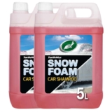 Turtle Wax Snow Foam, Thick, PH balanced Car Shampoo. 5L, Pack of 2, Cherry Scented, Streak Free Formula Safe for All Paint