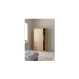 Tvilum Naia 2 Door 3 Drawer Wardrobe – Oak