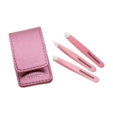 Tweezerman Pink Micro Mini Tweezer Set: 3 Tweezers (Slant/Straight/Point)