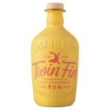Twin Fin Pineapple & Pink Grapefruit Rum Caribbean Rum Blended in Cornwall Tropical Notes & Refreshing Citrus