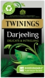 Twinings Darjeeling Tea Light, Delicate & Intriguing Black Tea Fragrant & Golden Indian Tea Blend 40 Biodegradable Tea Bags