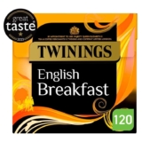 Twinings English Breakfast 120 Tea Bags 300g