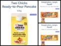 Two Chicks Ready Pancake Mix 500g / £1.25 Imaginakery Jungle Squad 5pk Strawberry Lemon Clubcard Price – 100% cashback via Green Jinn