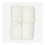 Two Pack Coconut Milk Maya Bolster Cushions 15x46cm