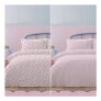 Two Pack Double Pink & White Striped Duvet Covers