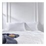 Two Pack White Medium Support Pillows 48x74cm