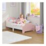 Two Tone Toddler Bed – White & Pink