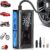 Tyre Inflator Air Compressor,Portable Cordless Car Tyre Inflator 150PSI,Car Tyre Pump with Preset Gauge,Auto Shutoff & LED Light,Rechargeable Tyre Inflator Air Compressor Pump for Car,Bike,Motorcycle