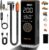 Tyre Inflator Portable Air Compressor 12V DC, 150PSI Corded/Cordless 6000mAh Long-Lasting Battery Electric Air Pump with Digital Display & Dual LED Light for Car, Motorcycle, Bike, Ball & DIY