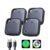 UGREEN FineTrack Duo (4 Pack) for iOS & Android, USB-C Rechargeable Tracker Compatible with Apple and Google PRime Only Ugreen /FBA