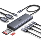 UGREEN Laptop Docking Station Dual Monitor, Revodok 9-in-1 USB C Hub, Dual 4K60Hz HDMI, 100W Power Delivery Ugreen /FBA