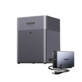 UGREEN NAS DH4300 Plus 4-Bay, 8GB LPDDR4X RAM, 2.5GbE, AI Family Album, Diskless 120W 12000mAh UPS Bundle Ugreen /FBA
