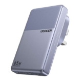 UGREEN Nexode Air Slim Charger (65W, 3-Port, Foldable Plug) With Codes
