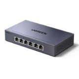 UGREEN POE 6 Port Gigabit Network Switch, 4 PoE Ports & 2 Gigabit Ports Ethernet Splitter, 802.3af/at 30W, 60W Total UGREEN UK /FBA