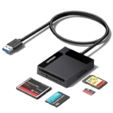 UGREEN SD Card Reader, 4-IN-1 USB 3.0 to SD CF TF MS Card Adapter, 5Gbps – Sold by UGREEN GROUP LIMITED UK FBA