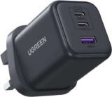 UGREEN USB C Charger Plug, 45W 3-Port USB Fast Charger Plug, USB C Charger – by UGREEN Group Limited UK / FBA – Prime Deal