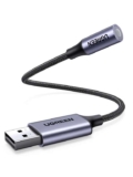UGREEN USB to 3.5mm Jack Audio Adapter External Sound Card USB DAC TRRS Aux Headphone – Sold by UGREEN GROUP LIMITED UK / FBA