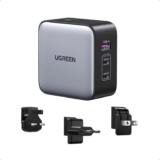 UGREEN Uno Charger 65W USB C Charger Nexode 3-Port GaN / Type C Power Adapter (Black) – Sold by UGREEN Group Limited UK / FBA