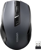 UGREEN Wireless Mouse, 40dB Silent Computer Mouse, Ultra-long Battery Life, Ultralight & Ergonomic Design Ugreen Group FBA