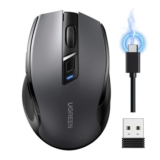 UGREEN Wireless Mouse, Bluetooth Mouse & USB Dual Modes Computer Mouse,