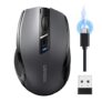 UGREEN Wireless Mouse, Bluetooth Mouse & USB Dual Modes Computer Mouse,