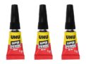 UHU Super Power Minis Glue – 3 Pack / UHU Super Power Gel 4.5g / UHU Super Power Liquid 4.5g