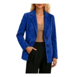 UK Womens Faux Suede Jacket
