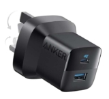 USB C Charger Plug, Anker 33W 2-Port (Cable Not Included) – Black/White AnkerDirect UK / FBA
