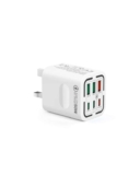 USB C Plug Fast Charge, 50W 6-Port Multi USB Charger Plug UK – Zuiaitutu – FBA