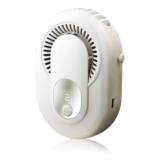 USB Rechargeable Handheld/Neck Fan, 5 Speeds, White