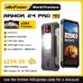 Ulefone Armor 24 Pro 22000mAh Rugged Smartphone Helio G200 6.78 120Hz 12GB256GB 64MP