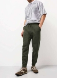 Ultimate Stone & Khaki Cuffed Joggers – 2 Pack (S / M) – Free C&C