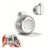 Ultralight Bladeless USB Neck Fan with LED Light, 5 Speeds