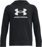 Under Armour Boys Rival Fleece Hoodie Long Sleeve Cotton