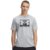 Under Armour Mens Boxed Sports Updated Short Sleeve T Shirt T-Shirt – SIZE MEDIUM, COLOUR: MOD GREY/LIGHT HEATHER