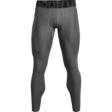 Under Armour Mens HeatGear Baselayer Leggings, Carbon Heather XS