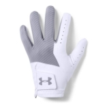 Under Armour Mens Medal Golf Gloves Gray Left Large