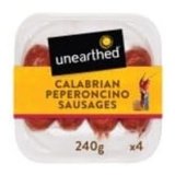 Unearthed Calabrian Peperoncino Sausages 240g