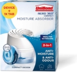 UniBond AERO 360 Humidity Absorber, 1 Device incl. 1 Refill Tab 450g – (£6.61 / £6.24 S&S)