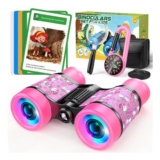 Unicorn Girls Adventure Kit 3-9: Binoculars, Magnifying Glass, 25 Cards