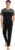 Uniexcosm Mens Cotton Pyjama Set, Short Sleeve Top and Trousers Soft cotton-blend pyjamas with stretch, colour-block top, chest pocket and full-length trousers for sleep and lounging.