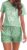 Uniexcosm Womens Pyjama Sets Summer Pyjamas Short Sleeve Cute Printed Top and Pants Ladies Cotton Pyjamas with Pockets Drawstring Pjs Sets Sleepwear Nightwear Loungewear for Women