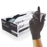 Unigloves Black Pearl Nitrile Examination Gloves