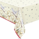 Unique 23563 Harry Potter Paper Tablecloth-2.13 m x 1.37 m Party, Multicolour