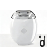 Universal Automatic Fingernail Grinder,Smart Nail Trimmer Electric Nail Grinder with LED Light & 3 Speeds,USB Rechargeable Fingernail Clipper Manicure Tool for Baby,Adults,Seniors