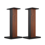 Universal Brown Floor Speaker Stands, 22.64 In, 150 Lb