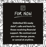 Unlimited data/minutes and text for £10 a month to anyone claiming jobseekers allowance, Universal Credit, or personal independence payment